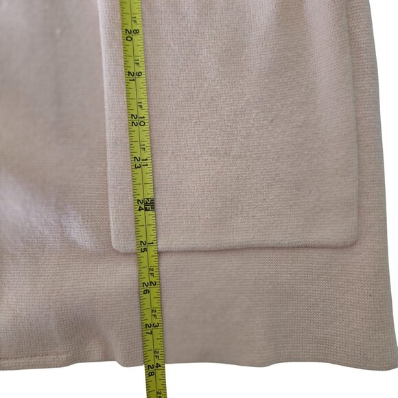 Magaschoni Open Front Cotton Wool Blend Pink Cardigan Sweater Jacket Medium - Picture 10 of 12